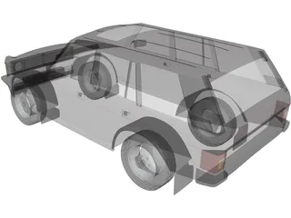 Range Rover Classic 3D Model preview