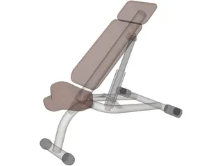 Adjustable Workbench 3D Model preview