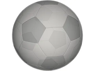 Soccer Ball 3D Model preview