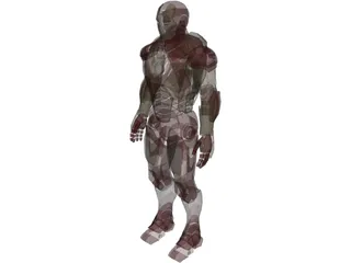 Iron Man Mk VII 3D Model preview