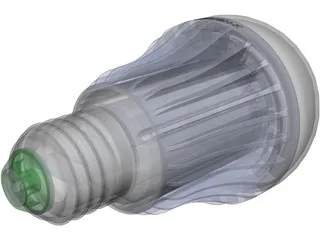 LED Light Bulb Type D 3D Model preview