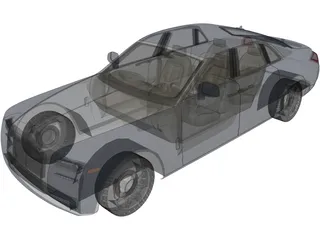 Rolls-Royce Ghost (2010) 3D Model preview
