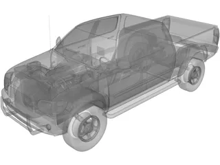 Toyota Tundra Pickup (1999) 3D Model preview
