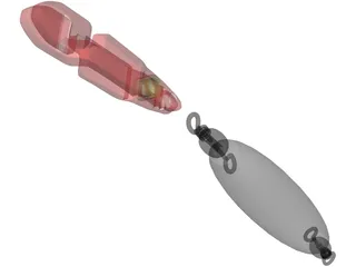 Snap Swivel 3D Model preview