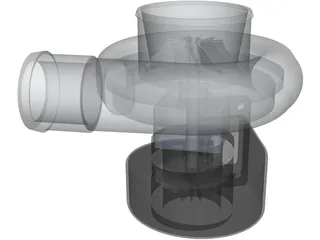 T70 Turbo 3D Model preview
