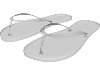 Sandals 3D Model preview