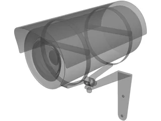 Security Camera 3D Model preview
