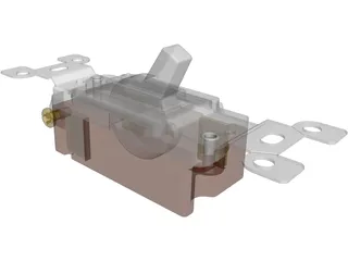 Light Switch 3D Model preview