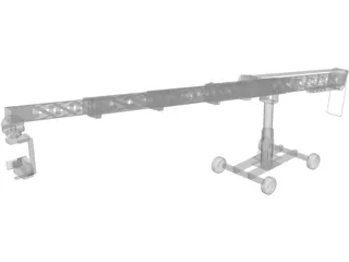 Technocrane 50 3D Model preview