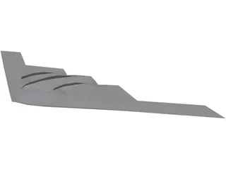 B-2 Spirit 3D Model preview