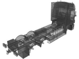 Scania R560 3D Model preview