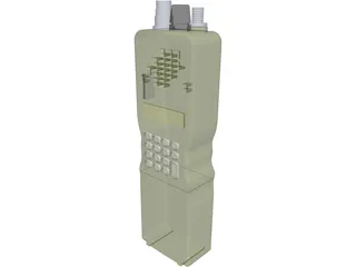 Military Radio 3D Model preview