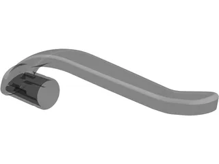 Pen Cap Clip 3D Model preview