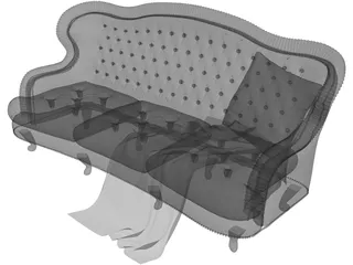 Sofa 3D Model preview
