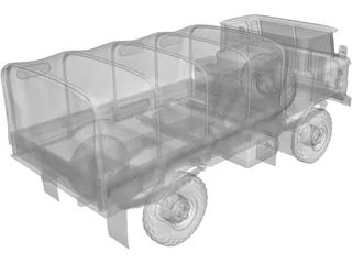 Gaz 66 3D Model preview