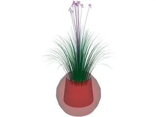 Plant Flower 3D Model preview