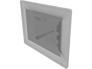 Digital Photo Frame 8 Inch 3D Model preview
