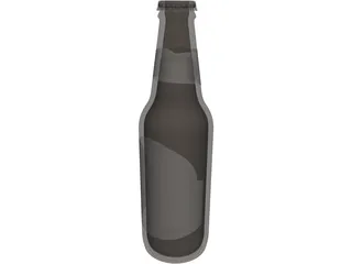 Beer Bottle 3D Model preview