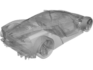 Marussia B2 3D Model preview