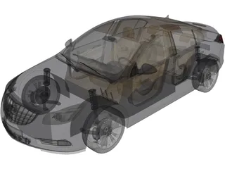 Opel Insignia 3D Model preview