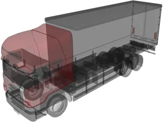 Scania 3D Model preview