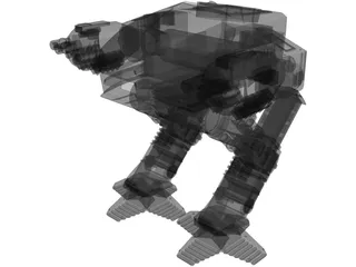 Robocop 3D Model preview