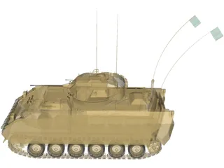 Tank Pakistan Talha 3D Model preview