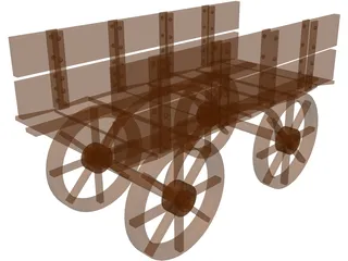 Animal Carrage 3D Model preview