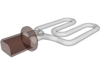 Heating Element 3D Model preview