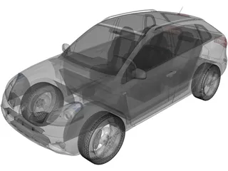 Renault Koleos (2009) 3D Model preview