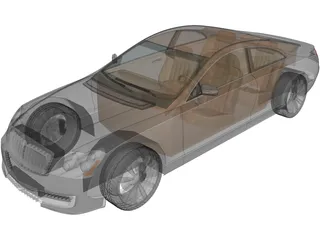 Xenatec Maybach 57S Coupe 3D Model preview
