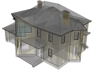 House 3D Model preview