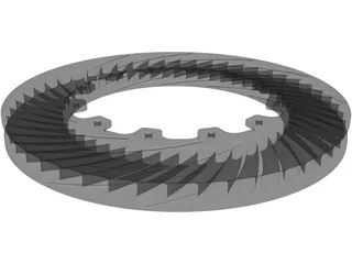 Brake Disk AP Racing 3D Model preview