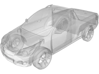 Chevrolet Montana Sport (2011) 3D Model preview