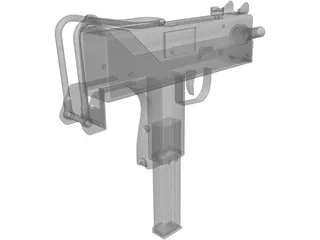 MAC-10 3D Model preview