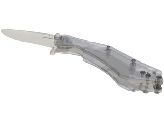 Warrior Knife 3D Model preview