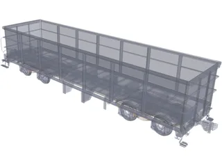 Wagon 3D Model preview