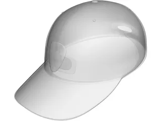 Baseball Cap 3D Model preview