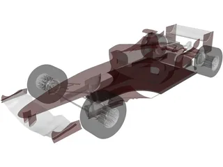 Ferrari F1 3D Model preview