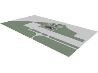Airport 3D Model preview