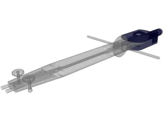 Compass 3D Model preview