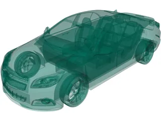 Chevrolet Malibu (2013) 3D Model preview