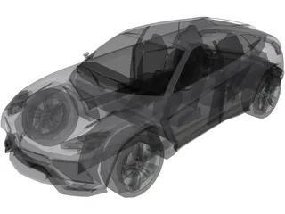Lamborghini Urus Concept (2012) 3D Model preview
