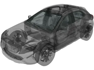 Mercedes-Benz GLA-Class GLA220 CDI 4Matic (2014) 3D Model preview