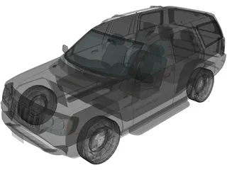 Jeep Grand Cherokee 3D Model preview