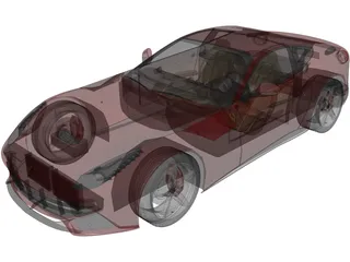 Ferrari F12 Berlinetta (2013) 3D Model preview