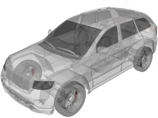Jeep Grand Cherokee 3D Model preview