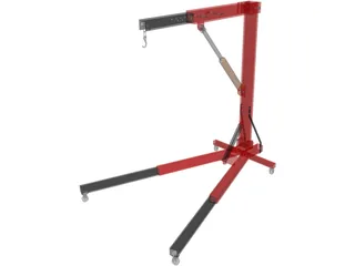 Engine Workshop Crane 3D Model preview