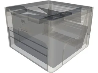 HP Laset Jet 1320 Printer 3D Model preview