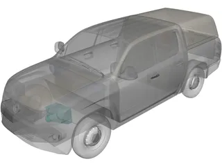 Volkswagen Amarok 3D Model preview